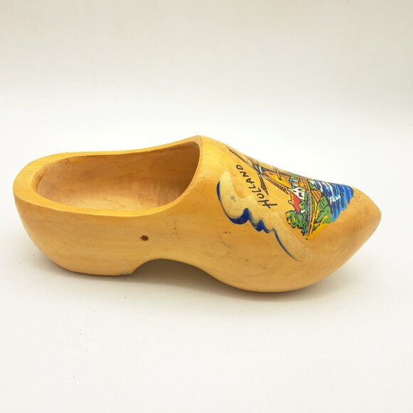 Pair of Dutch Wooden Clogs -Klompen - Picture 8 of 11